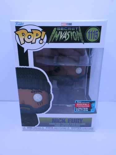 Marvel - Invasion - Nick Fury #1115 Funko Pop Vinyl Figure Fall Conv. 2022 + PP