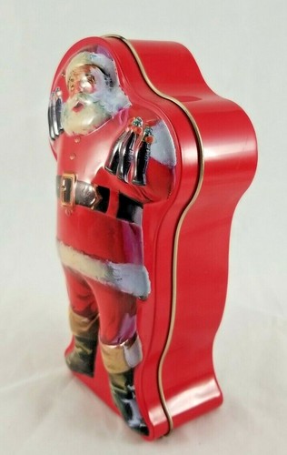 Coca-Cola Santa Claus Tin 6 1/2" X 4" X 2" - Picture 2 of 4