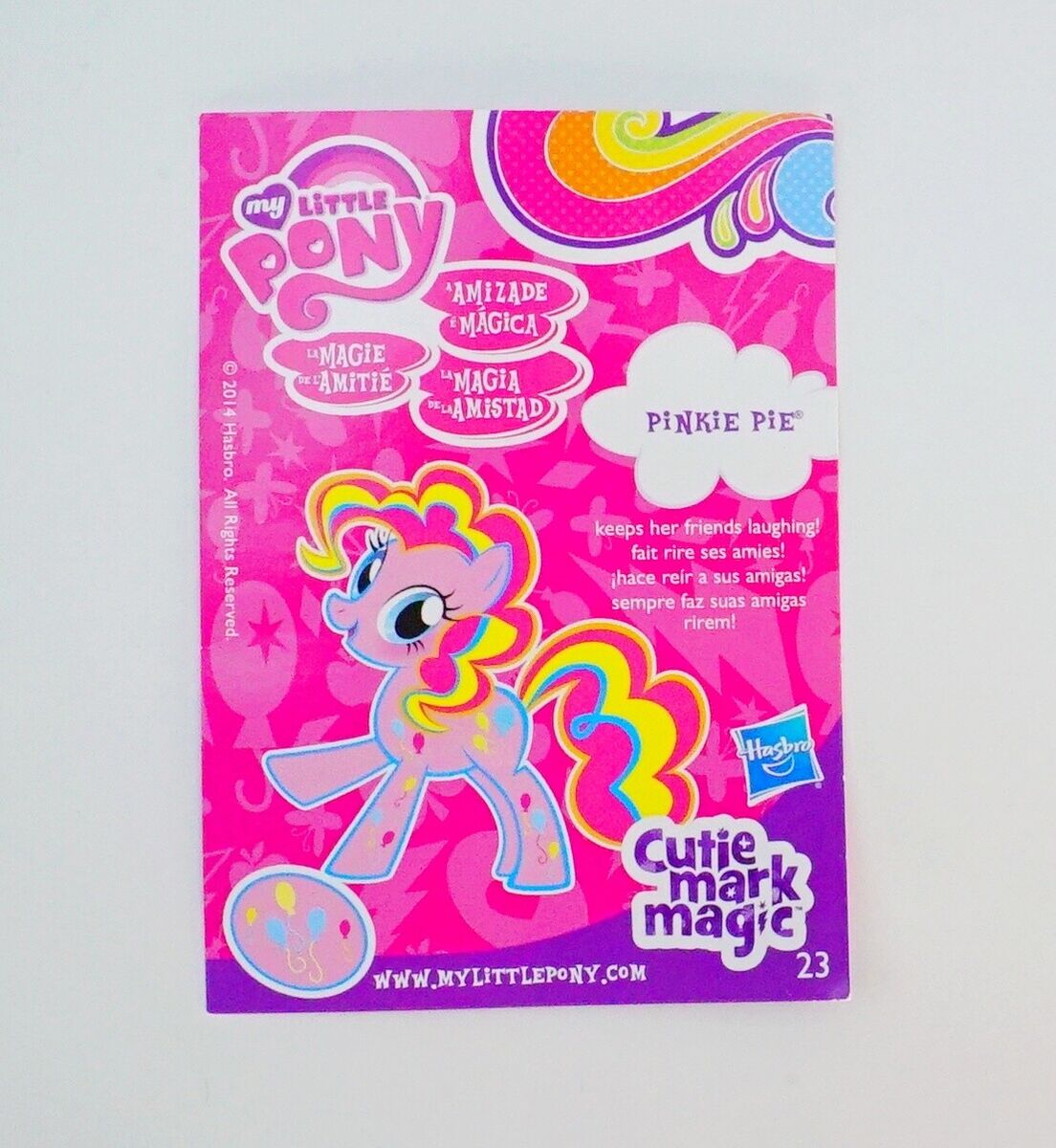 My Little Pony Pinkie Pie Figure Ponies Figurine FIM Cutie Mark Magic Toys  Gifts