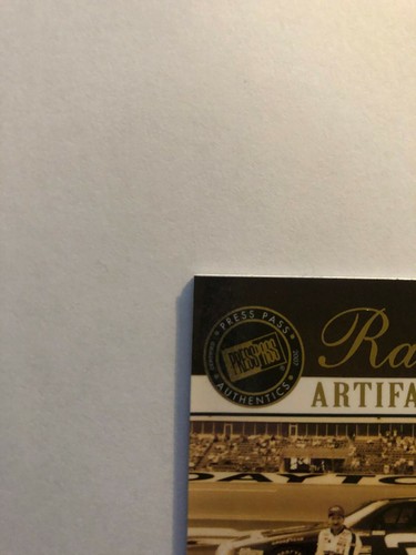 2007 PRESS PASS RACING ARTIFACTS FIRESUIT GOLD /50 DALE EARNHARDT #DE-F ERROR - Picture 5 of 7