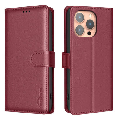 Flip Leather Wallet Phone Case For iPhone 16 15 14 13 12 11 Pro Max XR X 7 8 SE
