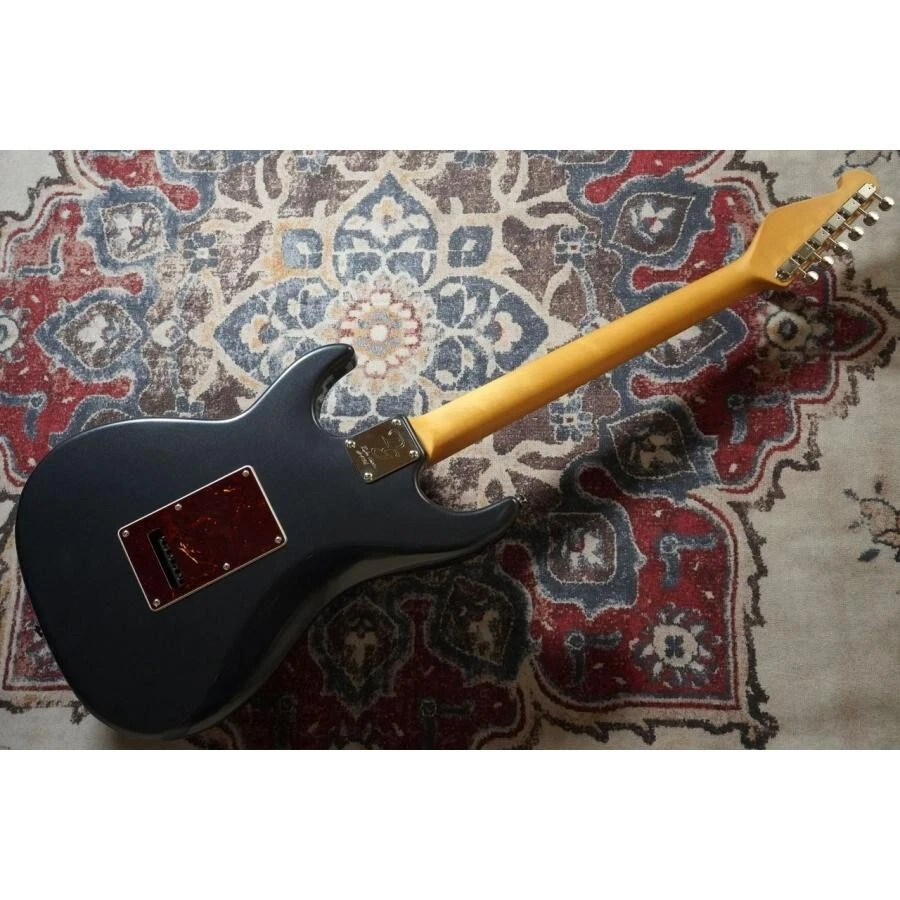 Don Grosh Retro Classic SSH Alder/Maple Charcoal Frost w/Hard case Safe Packing - Image 3 of 4