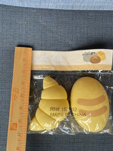 Pusheen Katzen-Kit quietschendes Brot Laib Spielzeug Menge 2 brandneu - Bild 10 von 10