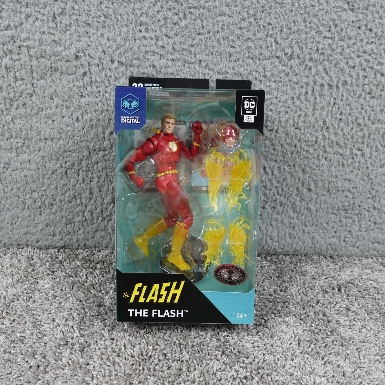 McFarlane Toys Digital The Flash Speed Force Platinum Edition Action Figure