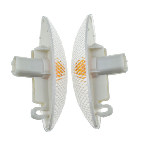 Pair Left Right Side Marker Indicator Light Clear For Toyota Yaris 1999-2006 - Picture 7 of 8