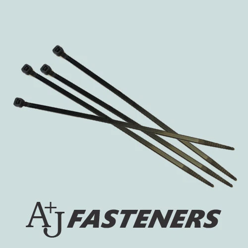 DISCOUNTED - BLACK CABLE TIES ALL SIZES - 100MM,160,200,240,300,380,430,500+