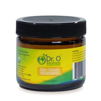 Bio-Ozole WARMING 2 oz Ozonated Olive Oil Reduce Swelling Redness Muscles Pain