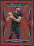 2023-24 Panini Obsidian Electric Etch Orange Flood #64 Anthony Davis #d 27/99