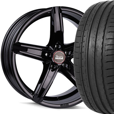 19 Zoll Sommerräder MAM OX18 BP Alufelgen 235/35 für Seat Leon Cupra Typ 5F R RS