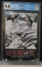 CGC 9.8 Redneck 1 Sketch Cover C2E2 Convention Edition Lisandro Estherren LOT A