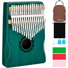 Kalimba Thumb Piano 17 Keys Mbira Finger Piano Kalimba Gifts for Adults Kids ...