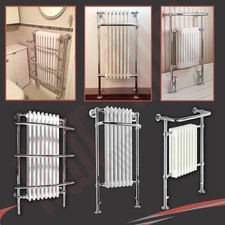 Traditional Victorian Towel Rail Radiators / Wall & Floor Mounted / High BTUs