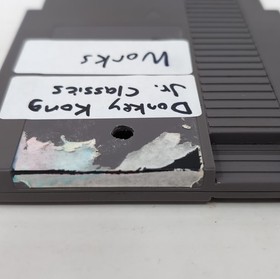 Donkey Kong Jr. Arcade Classics (Nintendo NES) Cart Only - No Label READ