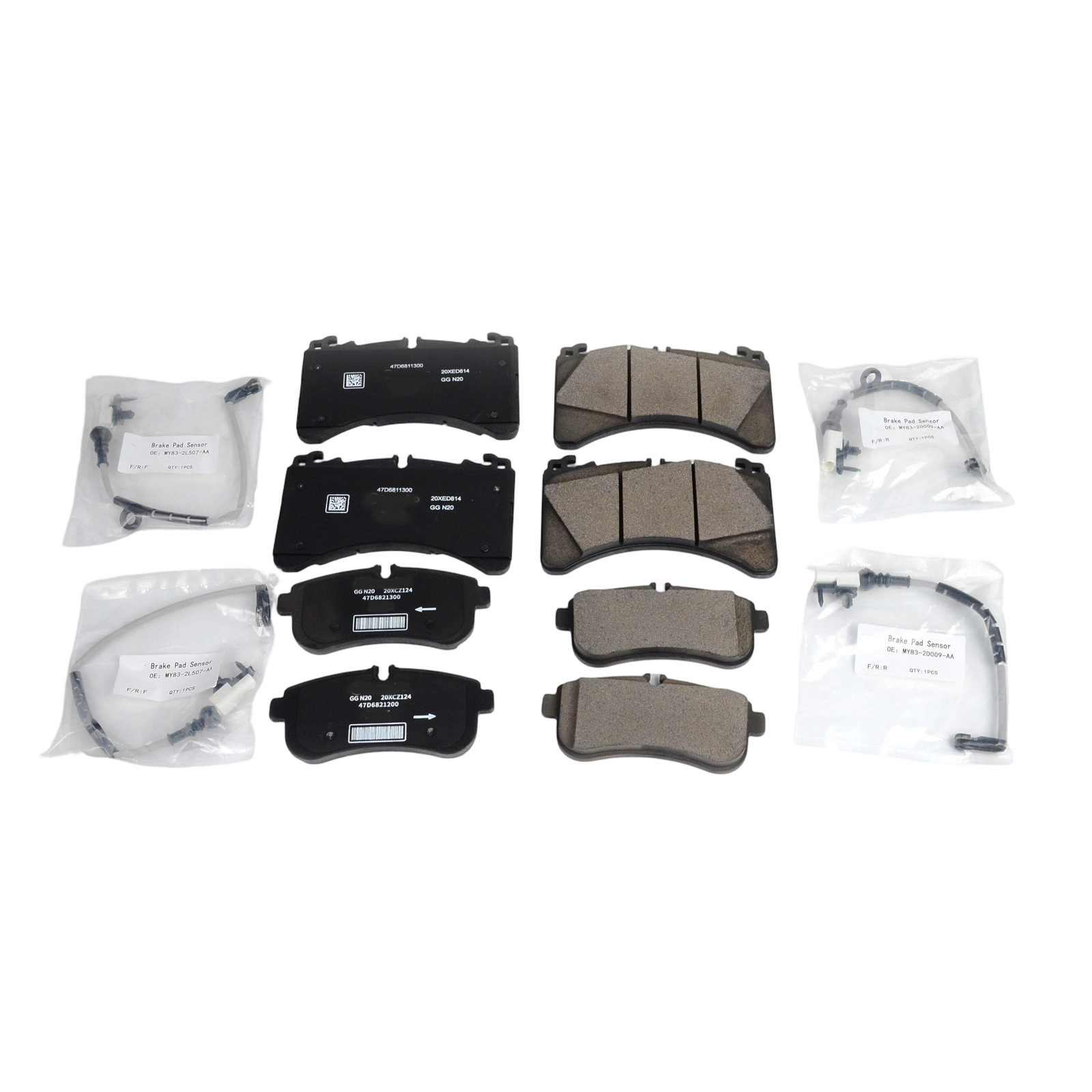 Aston Martin DBX Front Brake pads Set P/N MY832D007AC