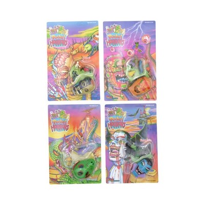 Pocket Horrors - Komplettset mit 4 Mini-Spielsets - Toymax - versiegelt - TCM - 1997