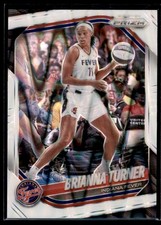 2025 Prizm WNBA White Seismic Prizms BRIANNA TURNER #105 Indiana Fever