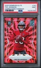 2025 Donruss Elite Football Aspirations Shimmer Tez Johnson #107 PSA 9