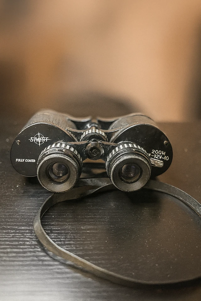 Swift Binoculars Vintage Model No. 847 7x-12x Zoom With Case Fully Coated - Image 4 of 4