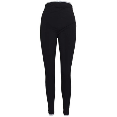 Romwe, Hose, Größe: 36, Schwarz, Elasthan/Polyester, Einfarbig #xEP