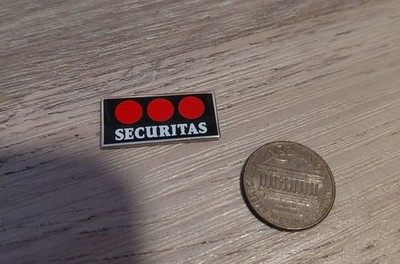 Vintage Securitas Security Badge Company Logo