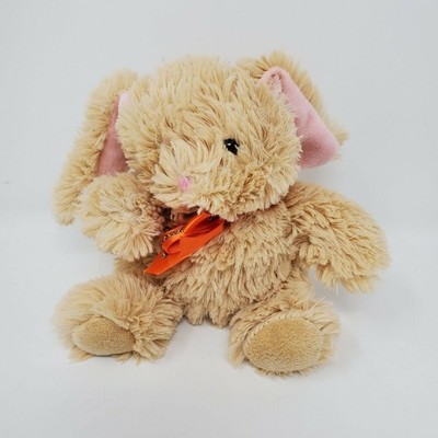 Reese's Bunny Rabbit Stuffed Animal Plush 7'' Easter Spring Gift Idea Tan Pink