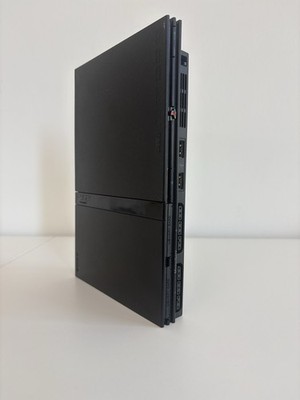 Sony PlayStation 2 PS2 Slim Konsole, Schwarz, SCPH-70004 Ersatzeilspender
