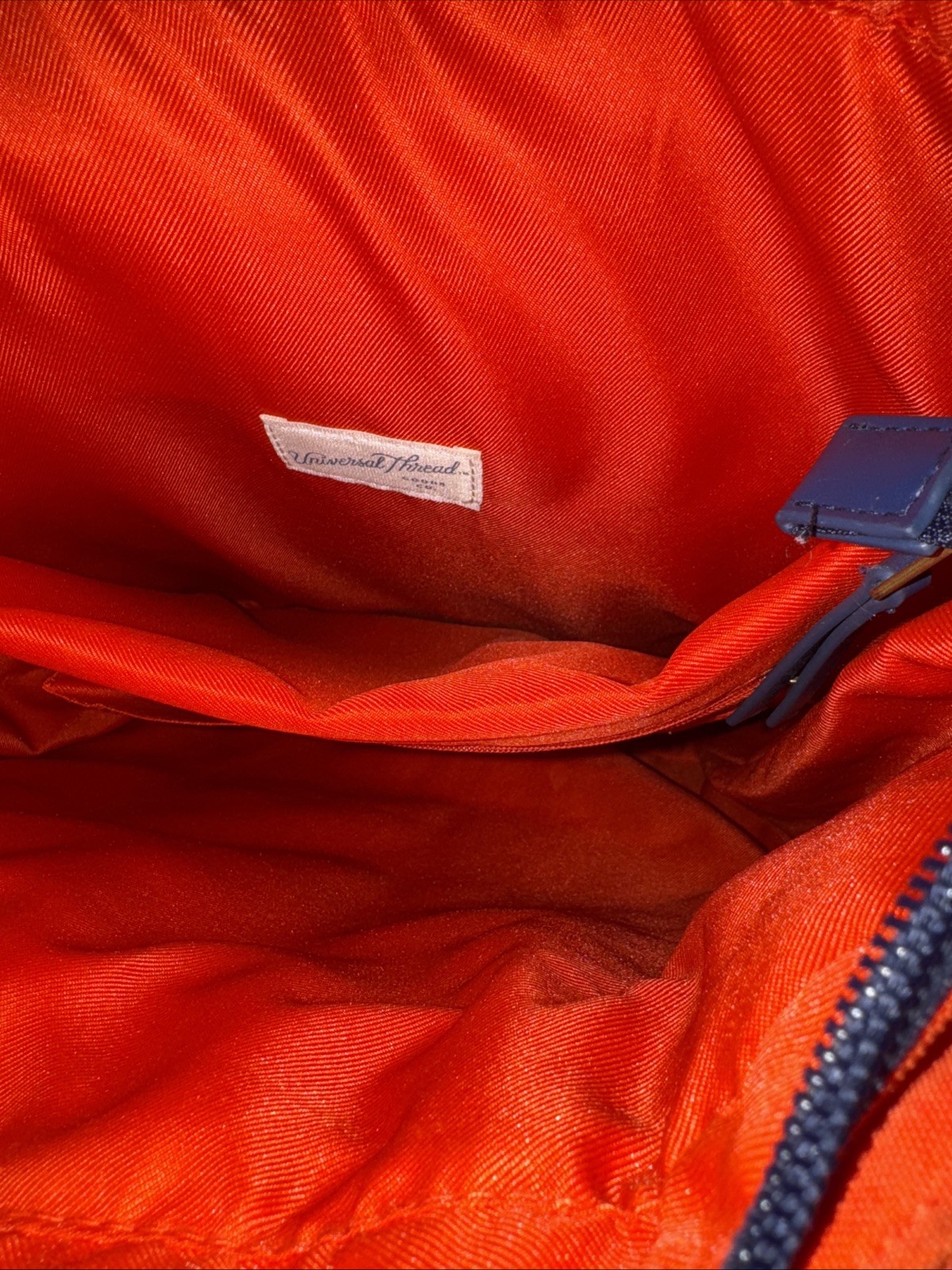 Universal Thread Orange Bag Backpack Tote - image 4