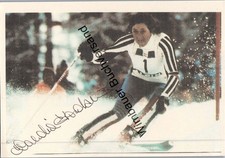 Original Autogramm Claudia Giordani Ski /// Autograph signiert signed signee Gio