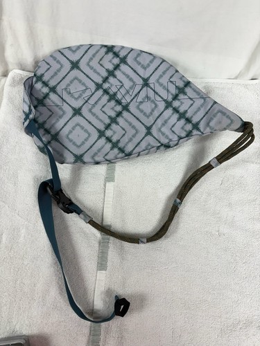 KAVU Rope Sling Bag Crossbody Rucksack Ocean Dye Grey Diamond Tie Dye Print - Bild 3 von 14