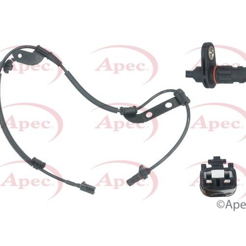 Apec ABS Speed Sensor KIA Cee'd ED 2006-2012 Aktivsensor Schwarz 2-Polig-image