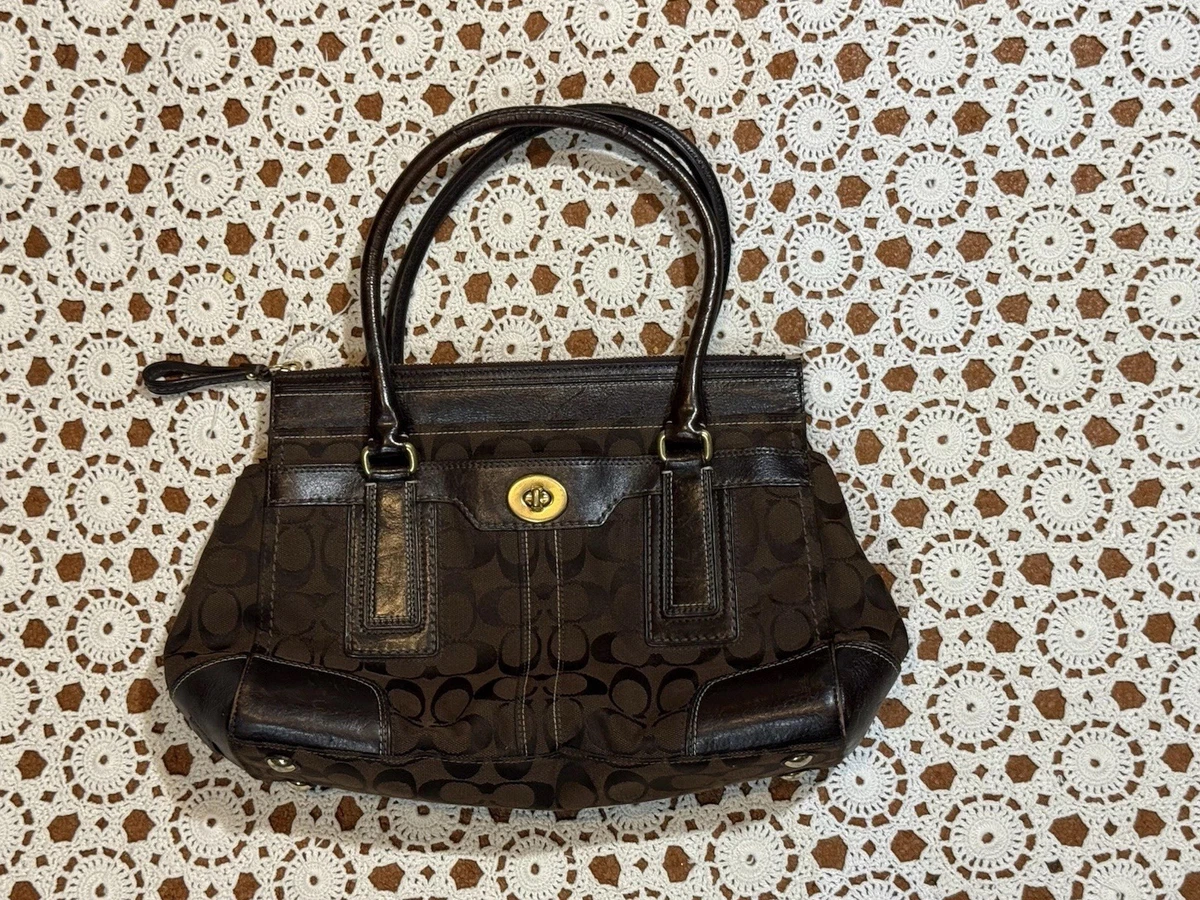 Coach Hampton Turn Lock Satchel/Top Handle Bag Handbags & Bags for 