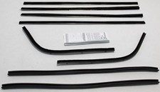 Window Sweeps Felt Kit For Plymouth Barracuda 1964-1966 Hardtop Authentic 8pcs Window Sweeps Felt Kit For Plymouth Barracuda 1964-1966 Hardtop Authentic 8pcs