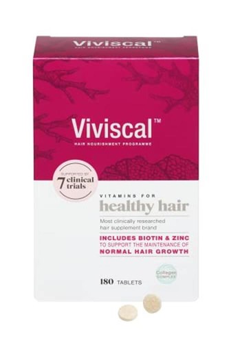 Viviscal Biotin Hair Supplement For Women, Pack of 180 Biotin & Zinc Tablets,