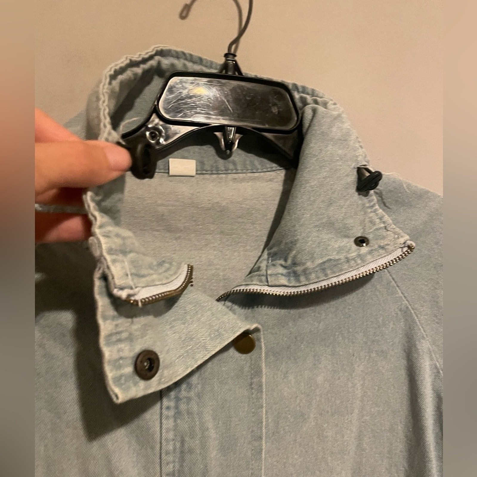 COMMANDING OFFICER PATCH DENIM JACKET Medium - image 4