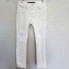 Joe's White Distressed Jeans Size 5 — photo 1