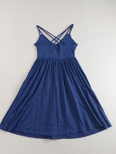 Susana Monaco Women XS Bue A Line Spaghetti Straps V Neck Elegant Summer Fit