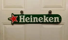 Vintage 1999 Heineken Tin Sign Embossed 19x4. FREE SHIPPING!!