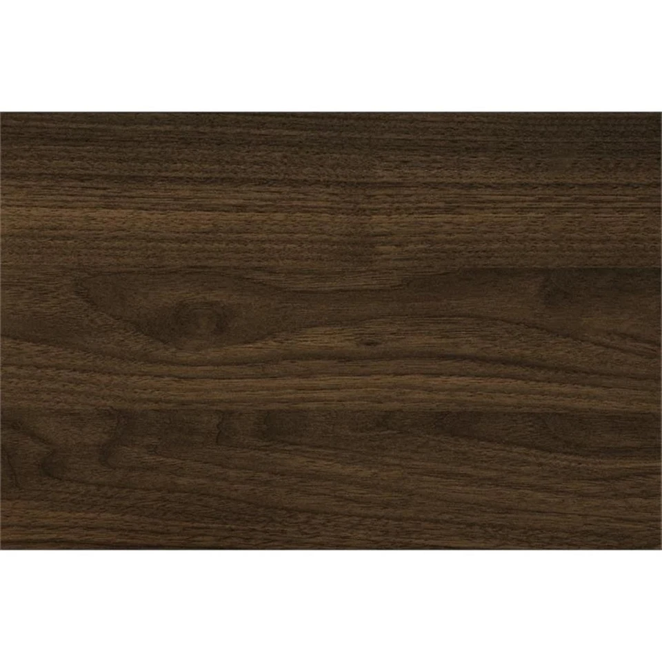 Juego de mesa de 3 piezas juego de café con acento lateral sala de estar laminado nogal Foto 4 de 4