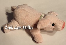 TCM TCHIBO Schwein Glücksschwein liegend ros...