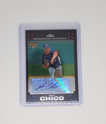 2007 Topps Chrome Matt Chico #338 Rookie Autograph