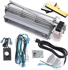 Replacement Fireplace Blower Fan Kit for Regency Gas Stove, Insert, Fireplace, 9