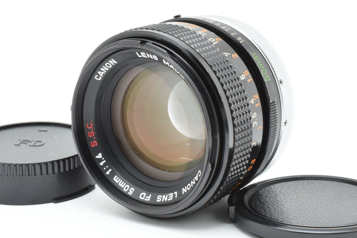 Canon FD 50mm f/1.4 Camera Lenses for sale | eBay