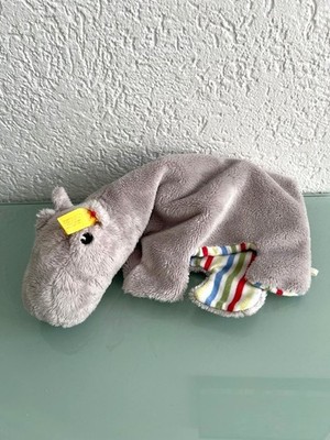 Steiff Nilpferd Torben Schmusetier Schmusetuch Baby Geschenk Geburt Taufe