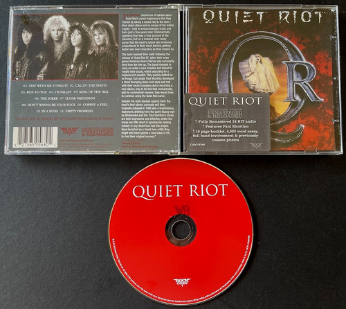 QUIET RIOT St ROCK CANDY REMASTERED cd PAUL SHORTINO Roght Cutt BAD DBOYZ Dokken