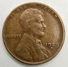 1929 S Lincoln Wheat Cent VF You Grade It! Copper Penny Type Coin Free Ship!
