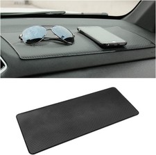 Car Dashboard Anti-Slip Sticky Pad, 15.7"x 7.8" Non-Slip Heat Resistant Rubber M