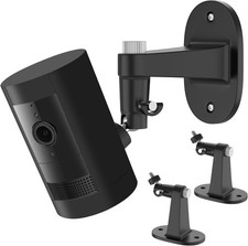 2Pack Ring Camera Wall Mount for Stick Up Cam Battery/Plug-in 3rd Black
