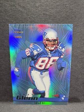 1999 Pacific Prism BLUE Terry Glenn /80 Patriots