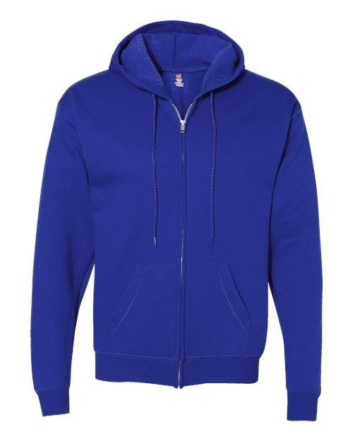 Hanes P180 Unisex EcoSmart Full Zip Hooded Sweatshirt Jacket Hoodie Pack of 2 image 7
