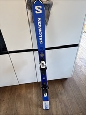 Salomon S-Race Jr Skier 130 cm mit Bindung